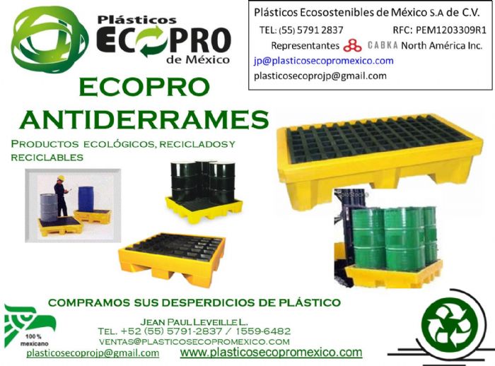 TARIMAS  ANTIDERRAMES. PLATAFORMAS ANTIDERRAMES.